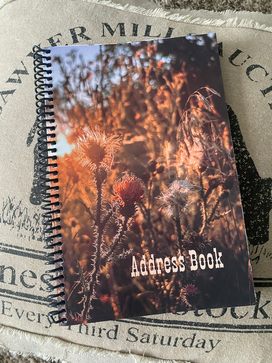 Floral Address Book